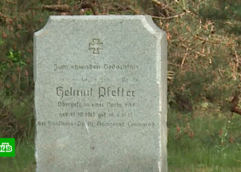 В Балтийске туристов возмутил солидный памятник солдату вермахта